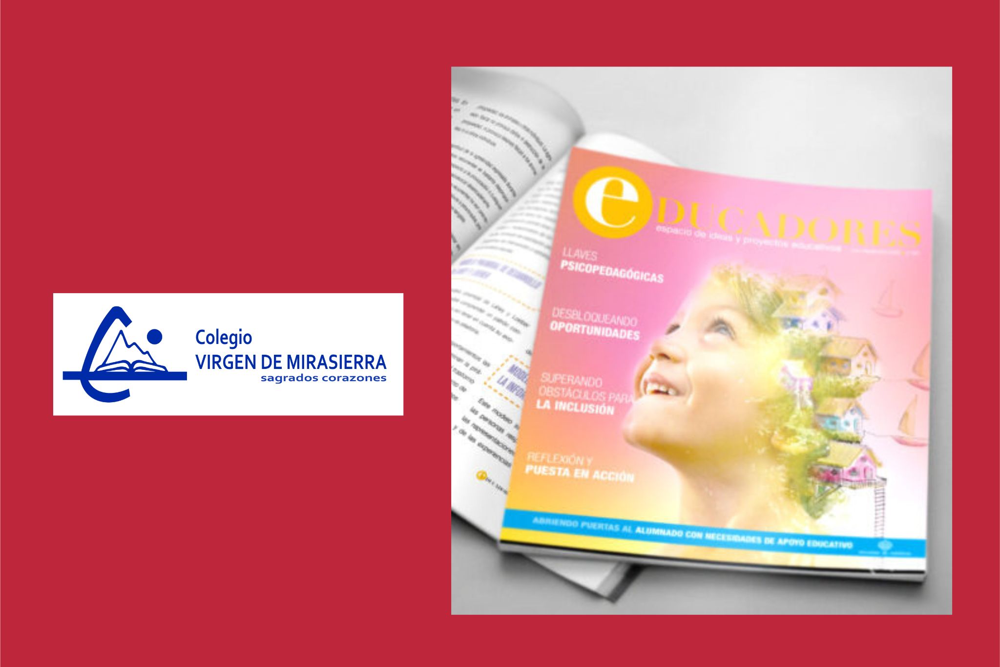 Portada de la Revista educadores de Escuelas Católicas de Septiembre 2023- imagen de Eduadores